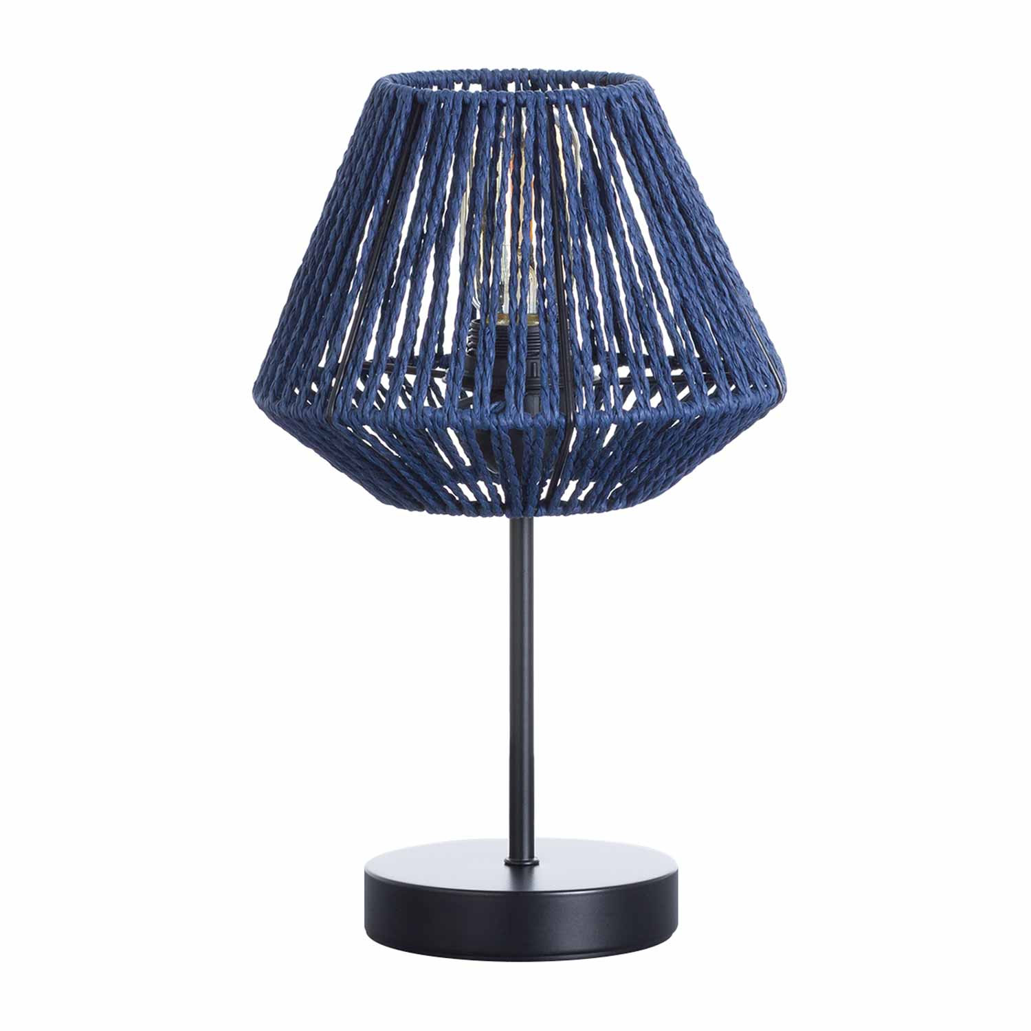 Lámpara de Mesa Xia 20,5x20,5x34cm O91 Lámparas de Mesa 1